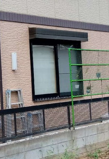 三重 新座ショウルームの【まるで縁側?和室とウッドデッキがつながる心地よさ】インプラス取付工事(新座市)の施工前の写真1