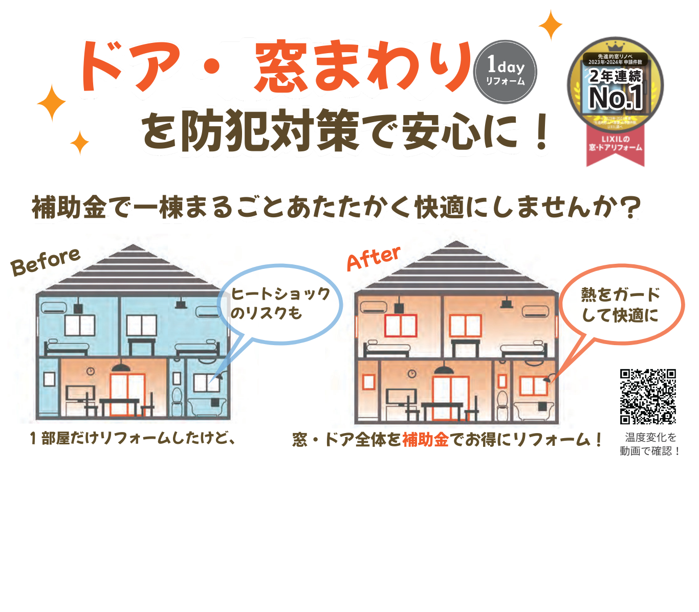 江上トーヨー住器の「重くて開かない！」玄関引戸のストレスを1日で解消。リクシル「リシェント」への交換で軽快な操作性！の施工事例詳細写真1