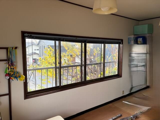 江上トーヨー住器の別府市S様邸 内窓リフォームで冷え対策＆結露軽減に成功！の施工前の写真1
