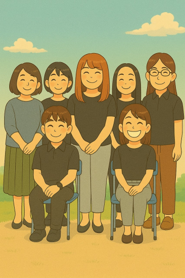 笑顔で電話をお受けしますの写真