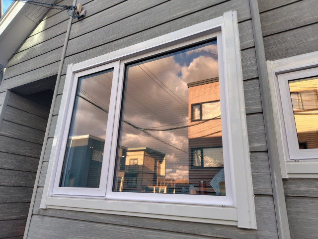 手稲ガラスの【LOW-Eブロンズ＆グリーン】お部屋の用途により使い分けできます！の施工後の写真1