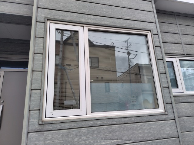 手稲ガラスの【LOW-Eブロンズ＆グリーン】お部屋の用途により使い分けできます！の施工前の写真1