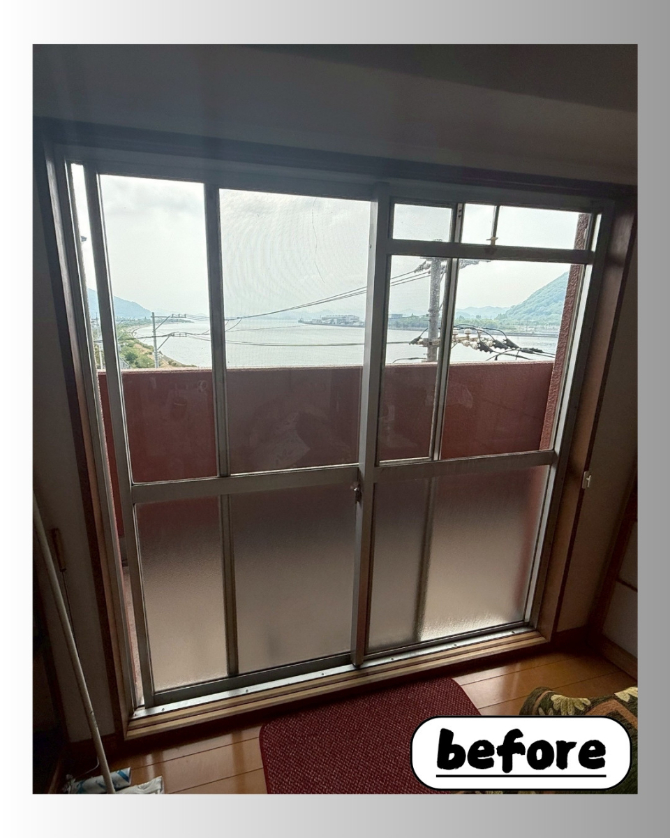 赤石建商の夏の暑さ対策!内窓で対策しましょう!!の施工前の写真1
