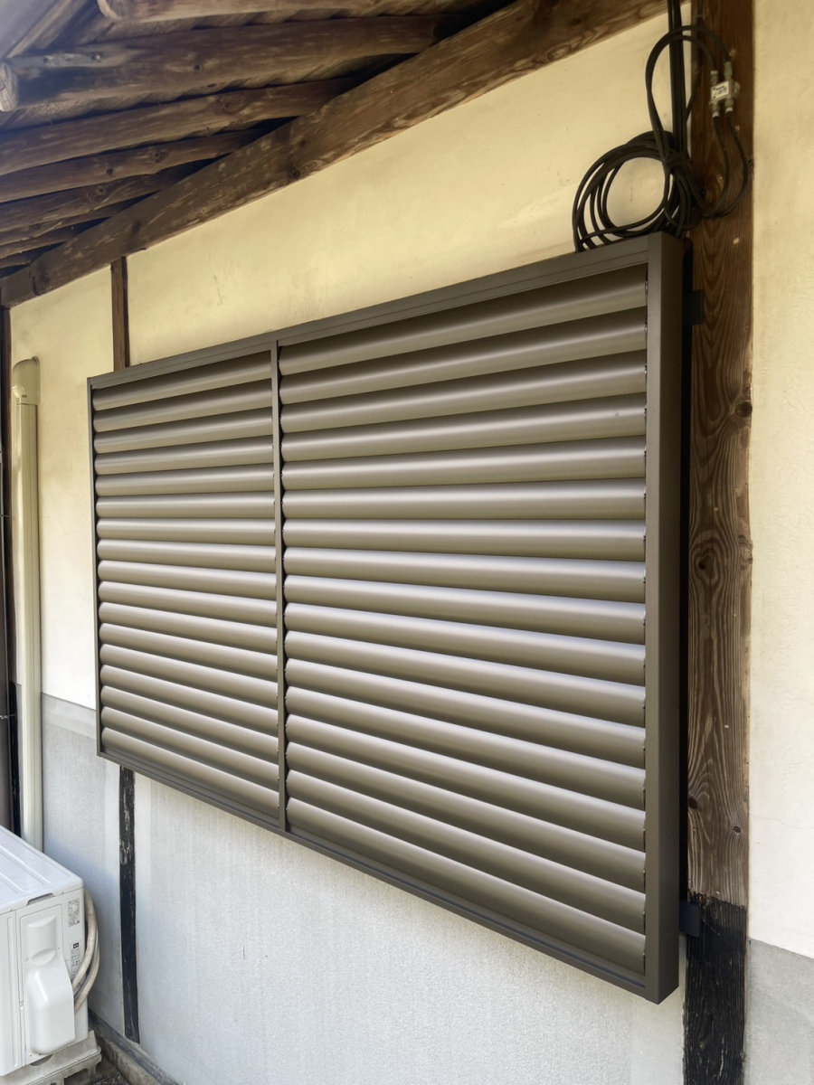 赤石建商の採光性を確保しながら外からの視線をカット！の施工後の写真2