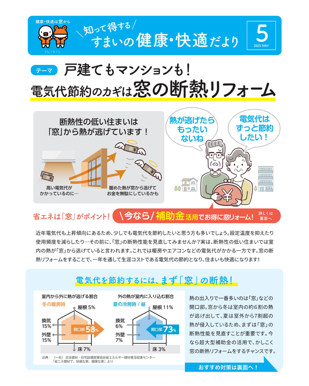 住まいの健康・快適だより 2025年5月号 アサノタイヨーのイベントキャンペーン 写真1