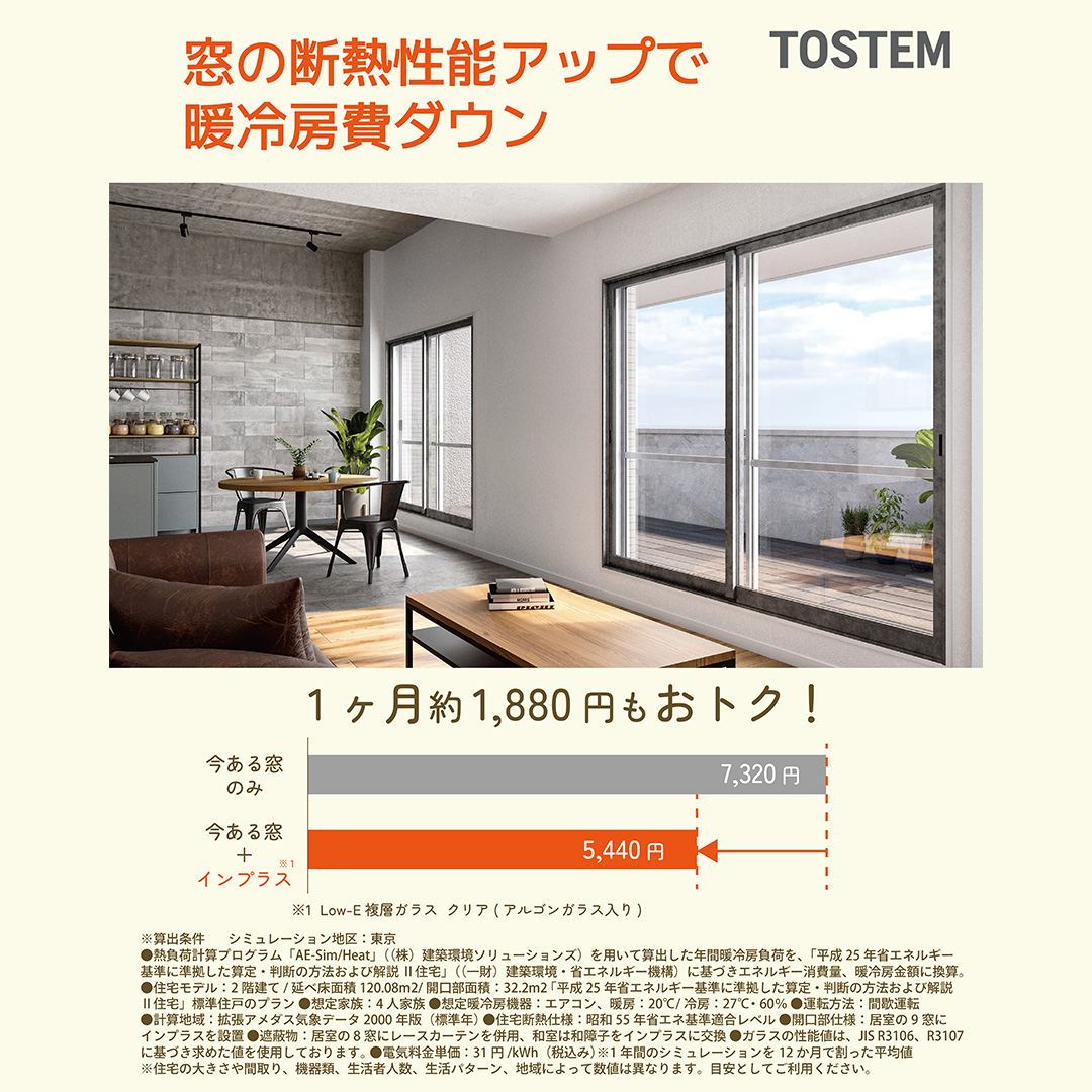 窓からの暑さを防いで、電気代を節約！ 岩城屋建材のブログ 写真2