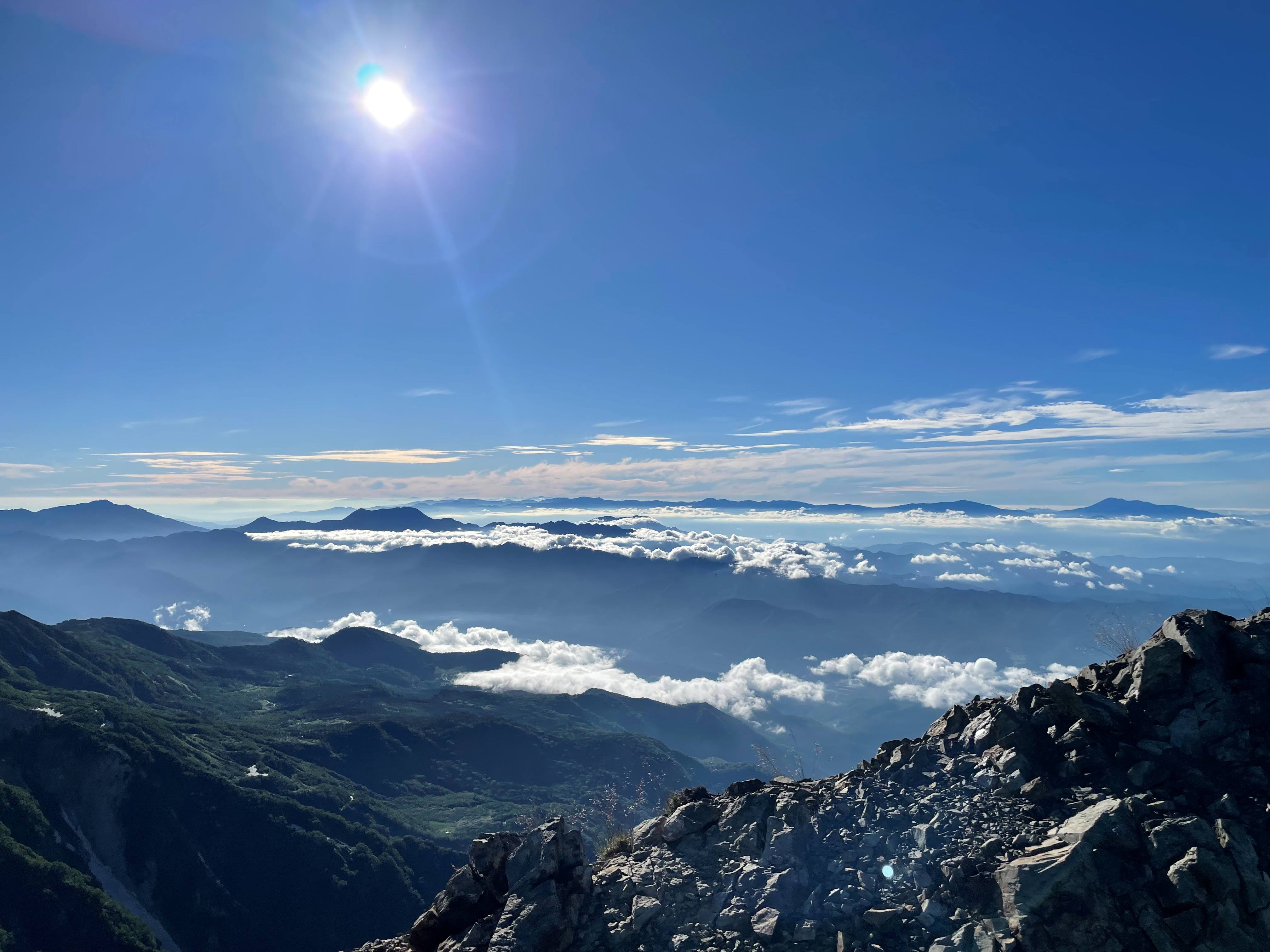 小蓮華山へ続く稜線歩き TAKAOZAIMOKUのブログ 写真5