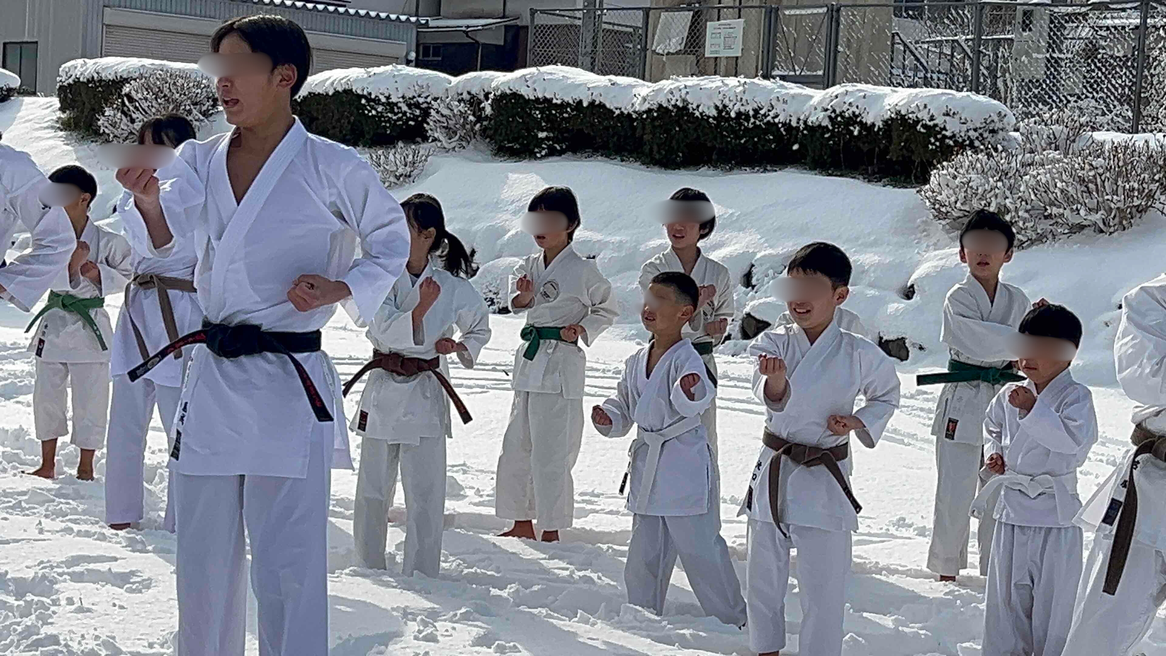 極寒の寒稽古 TAKAOZAIMOKUのブログ 写真1