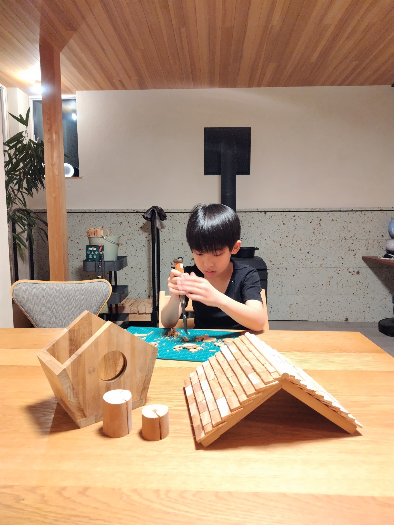 鳥の巣箱つくり TAKAOZAIMOKUのブログ 写真1