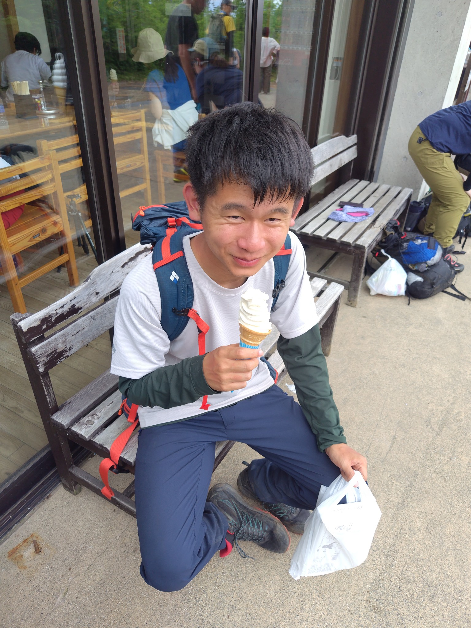 小蓮華山へ続く稜線歩き TAKAOZAIMOKUのブログ 写真6