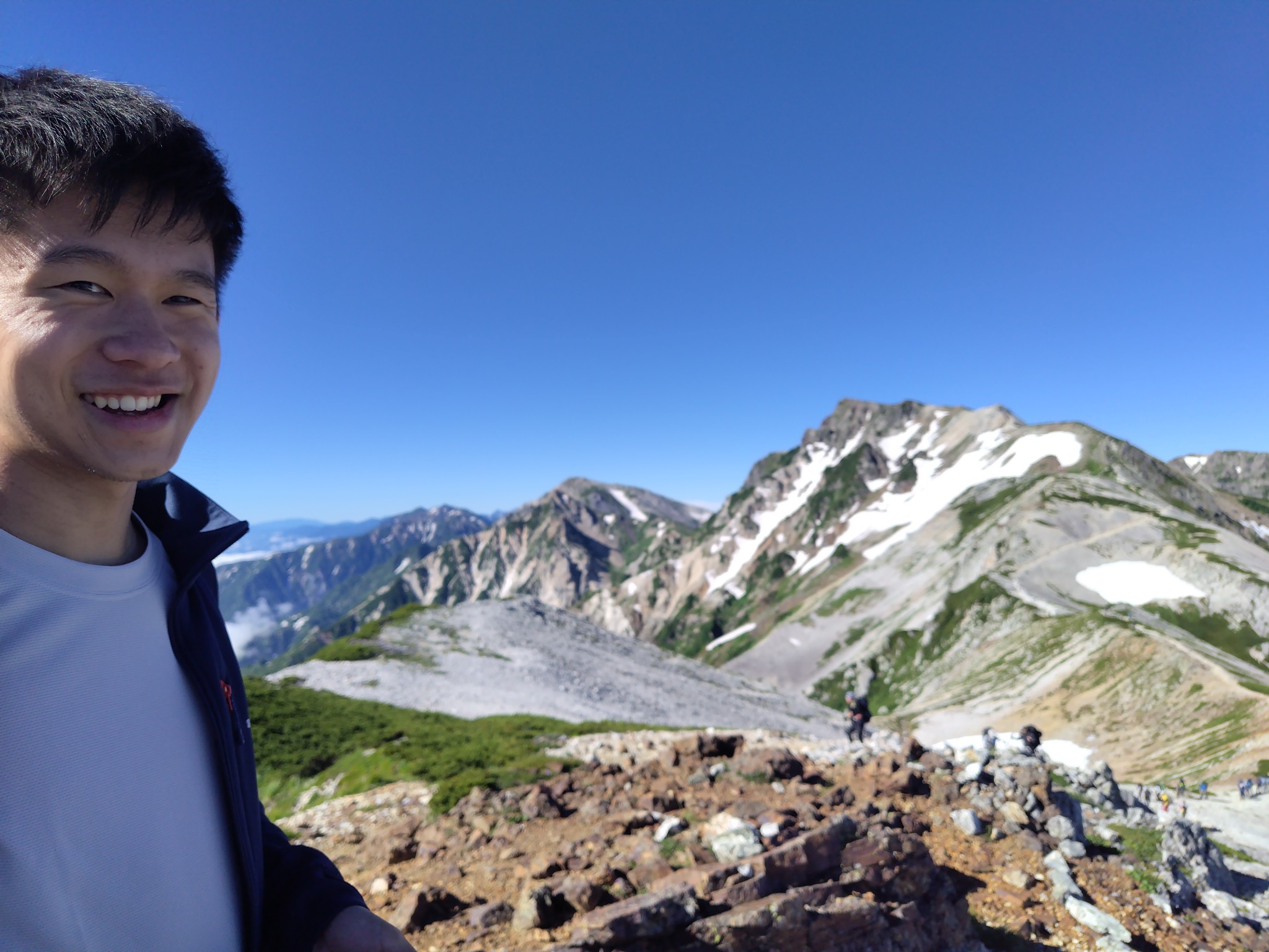 小蓮華山へ続く稜線歩き TAKAOZAIMOKUのブログ 写真4