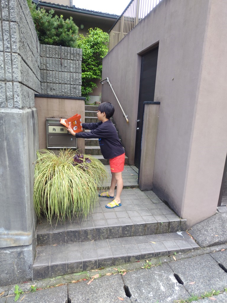 第二次ポスティング作戦 TAKAOZAIMOKUのブログ 写真1