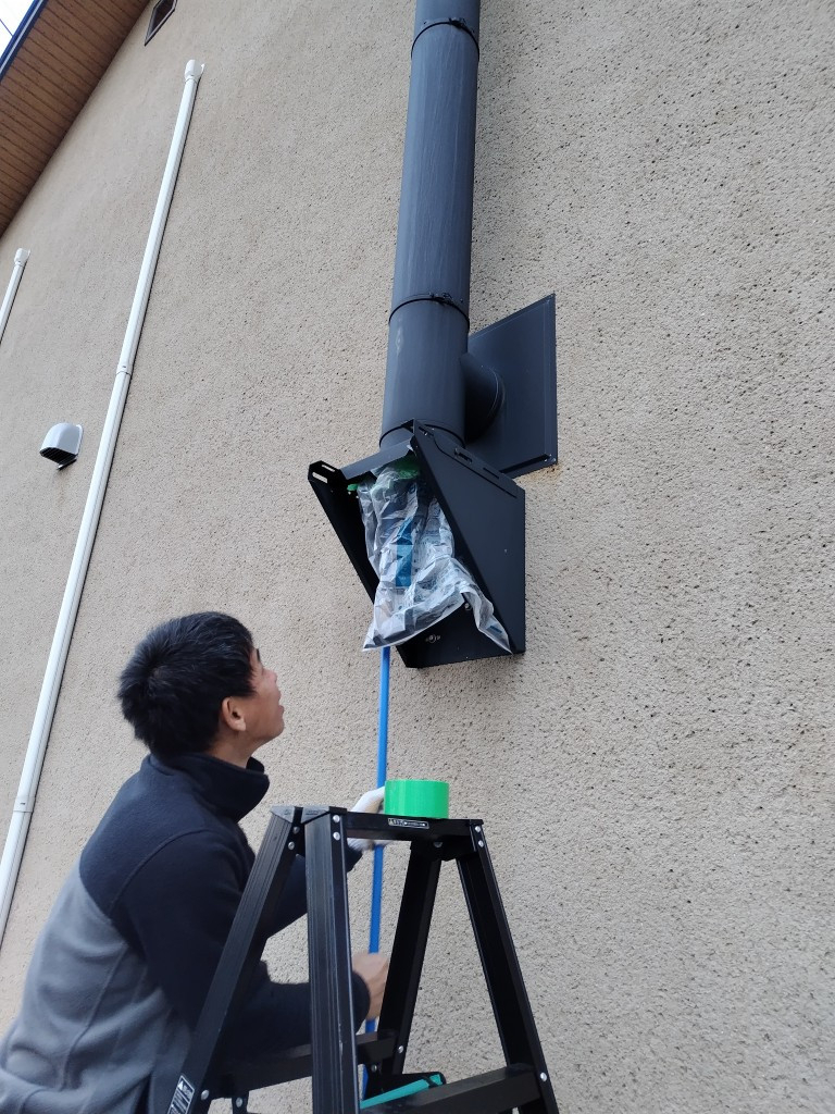 TAKAOZAIMOKUの煙突掃除の施工前の写真2