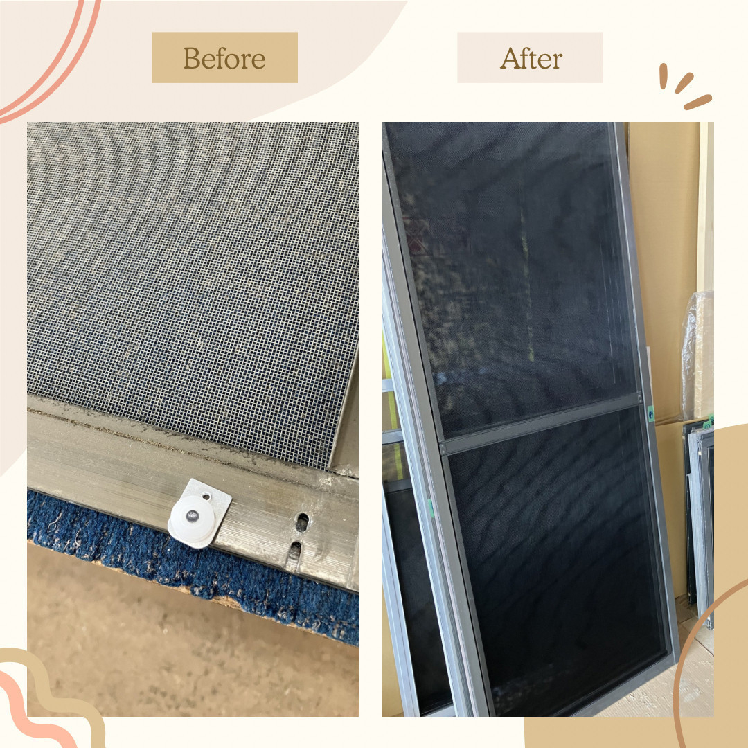 TAKAOZAIMOKUの重くて動かない網戸を改善！戸車交換でスムーズ開閉にのお客さまの声の写真2