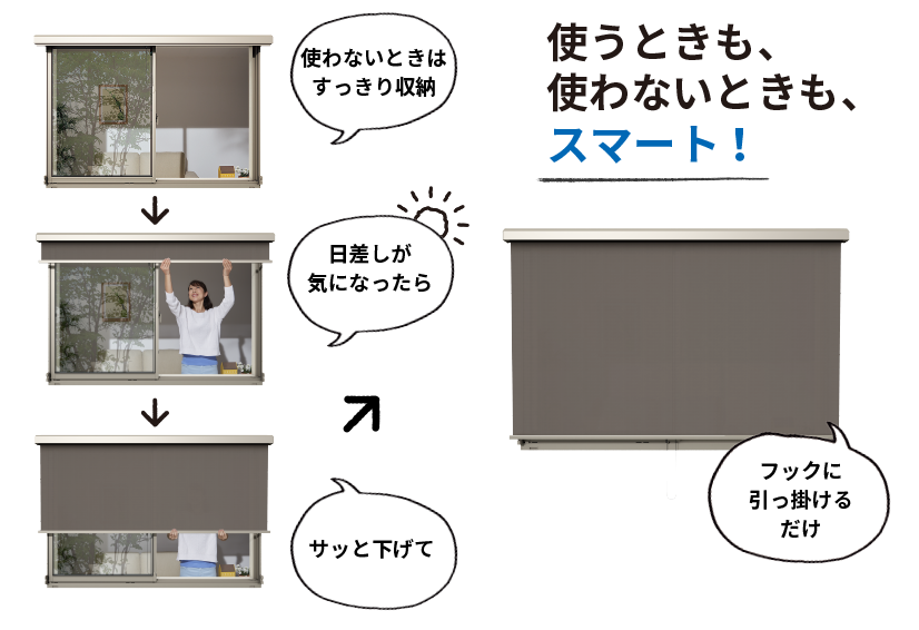 Riforma 浜松店の簡単日よけ対策!シェード工事の施工事例詳細写真2
