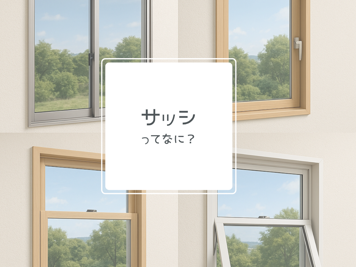 サッシってなに? 大野ガラス店のブログ 写真1