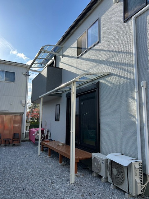 大野ガラス店の【西都市】テラスとベランダをもっと快適に♪の施工後の写真1