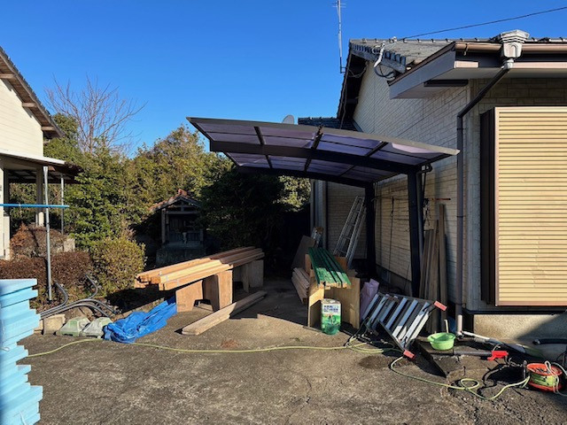 大野ガラス店の【西都市】サンルームで花粉対策！の施工前の写真1