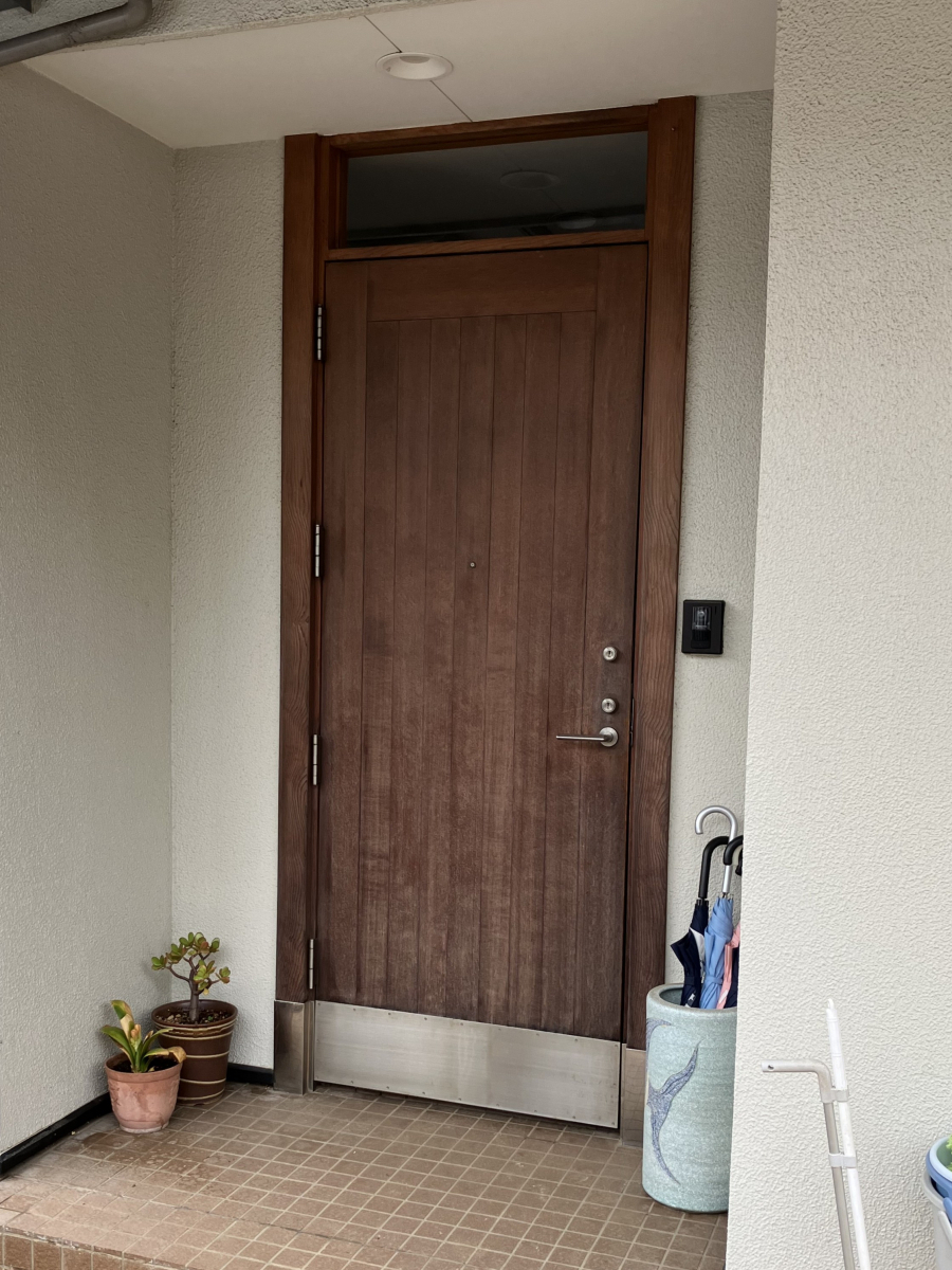 ドア太郎の松戸市≪防犯が心配。。。≫の施工前の写真1