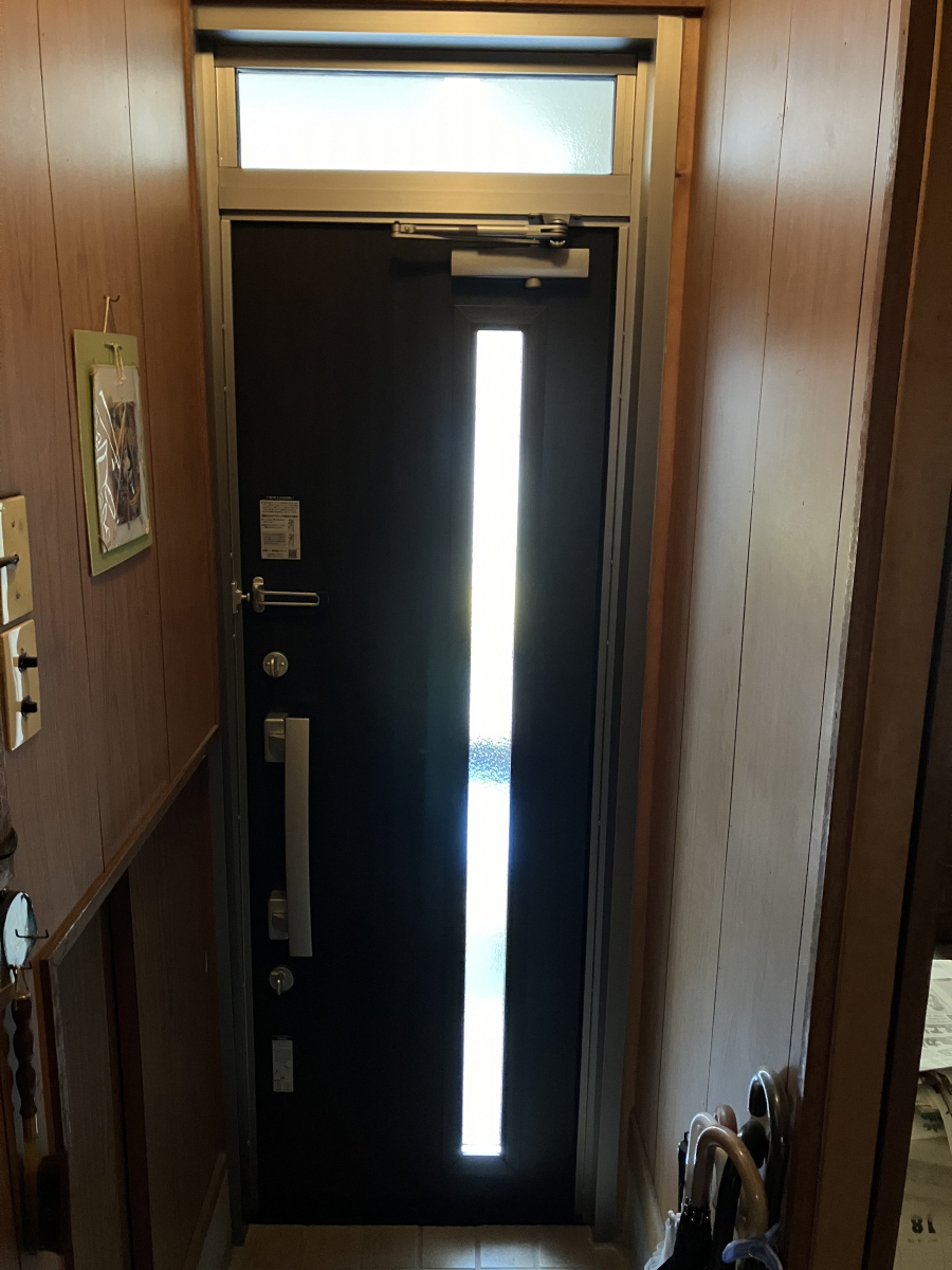 ドア太郎の江戸川区≪断熱対策！玄関リフォームをしました！≫の施工後の写真3