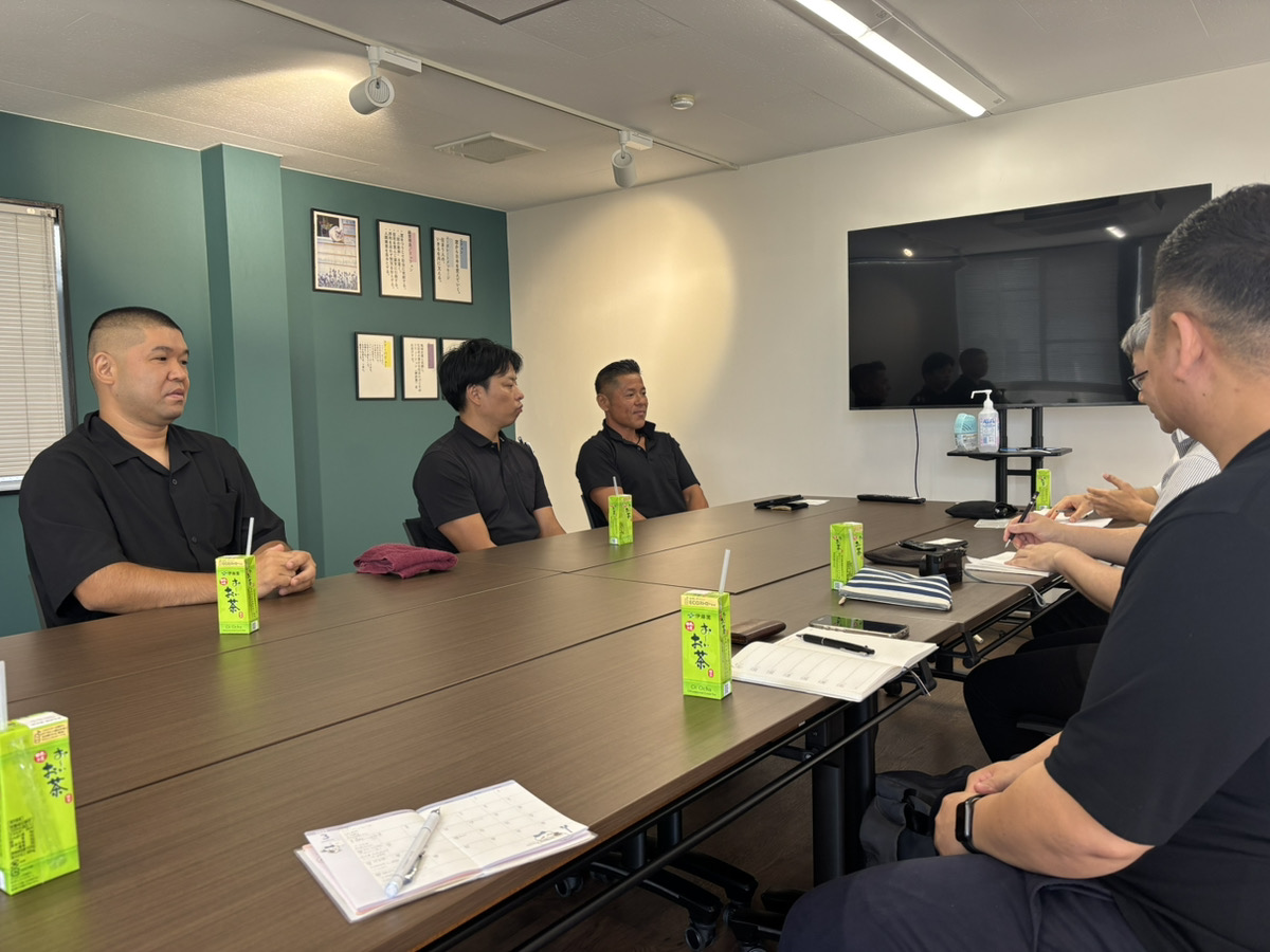 新聞社さんに取材して頂きました(/・ω・)/ マルシンコミュニティー 松戸のブログ 写真1