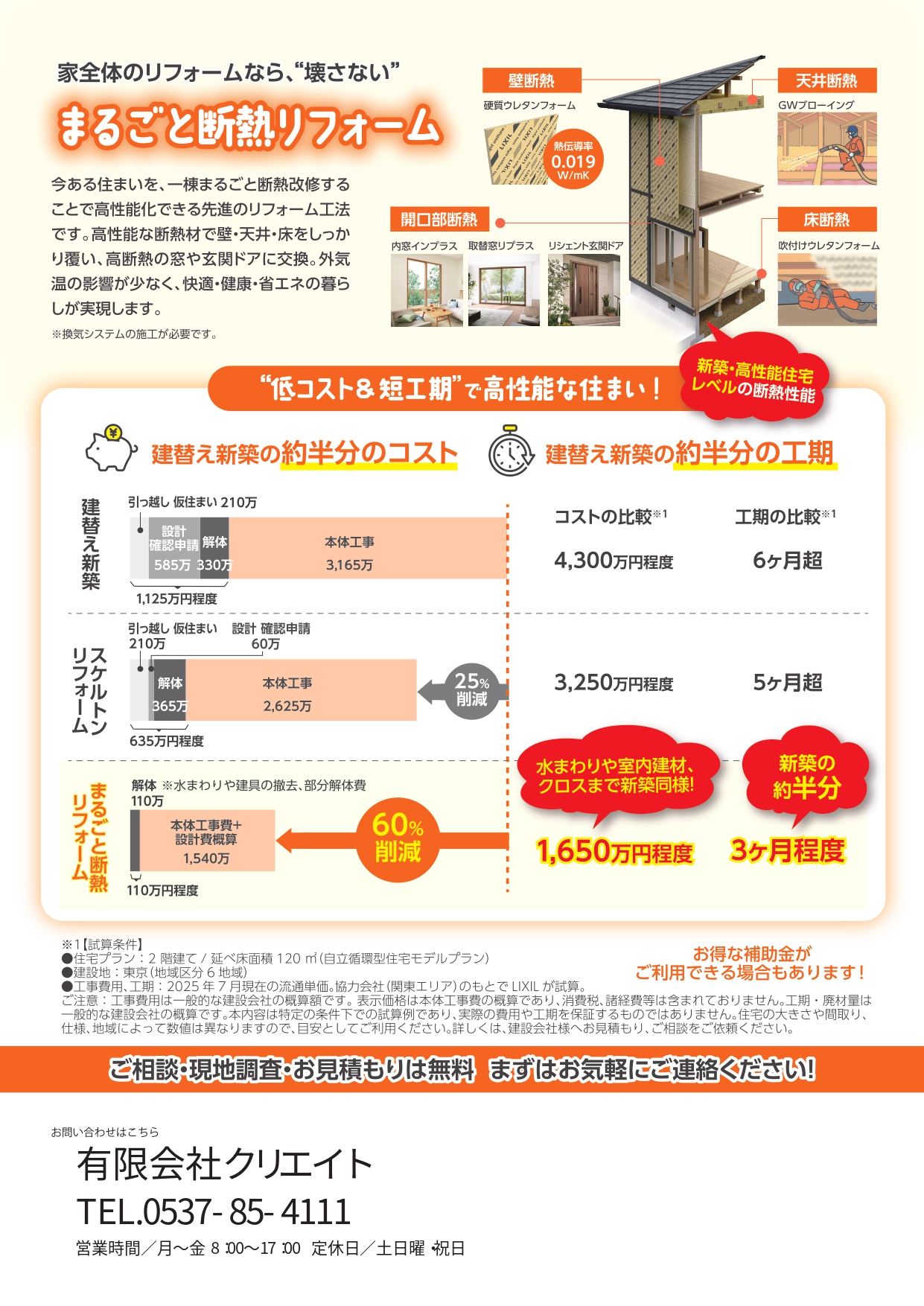 LIXILの壊さないリフォーム！　コストをおさえて、新築みたいに住まい一新しませんか？ クリエイトのブログ 写真2