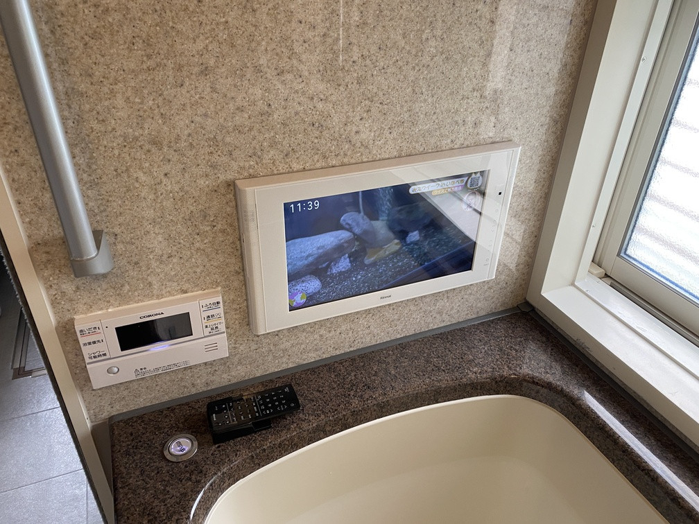 クリエイトの「浴室テレビを16型に交換！快適バスタイムを実現」の施工後の写真1