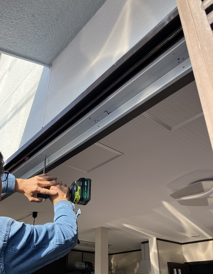 クリエイトの「大きな窓が開かない!? 外付けサッシで快適に」の施工前の写真2