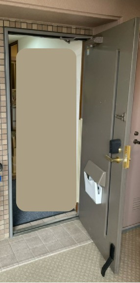 FGの【愛知県みよし市】玄関ドアを長く使い続けるために!パッキン交換の施工後の写真1