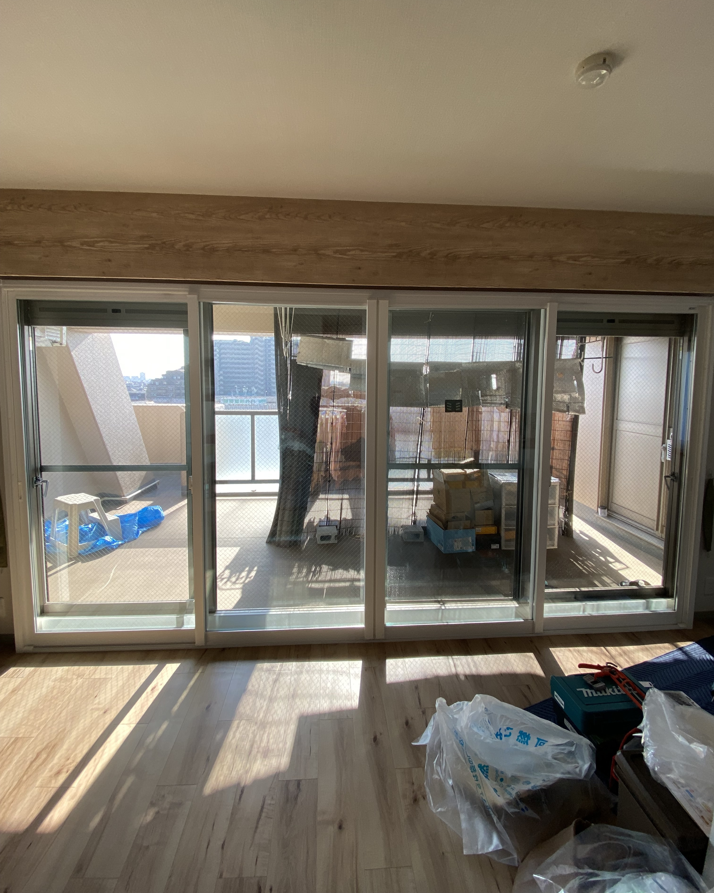 ＦＧのリビング特大窓が補助金対象に！2026年 第1号施工の施工後の写真1