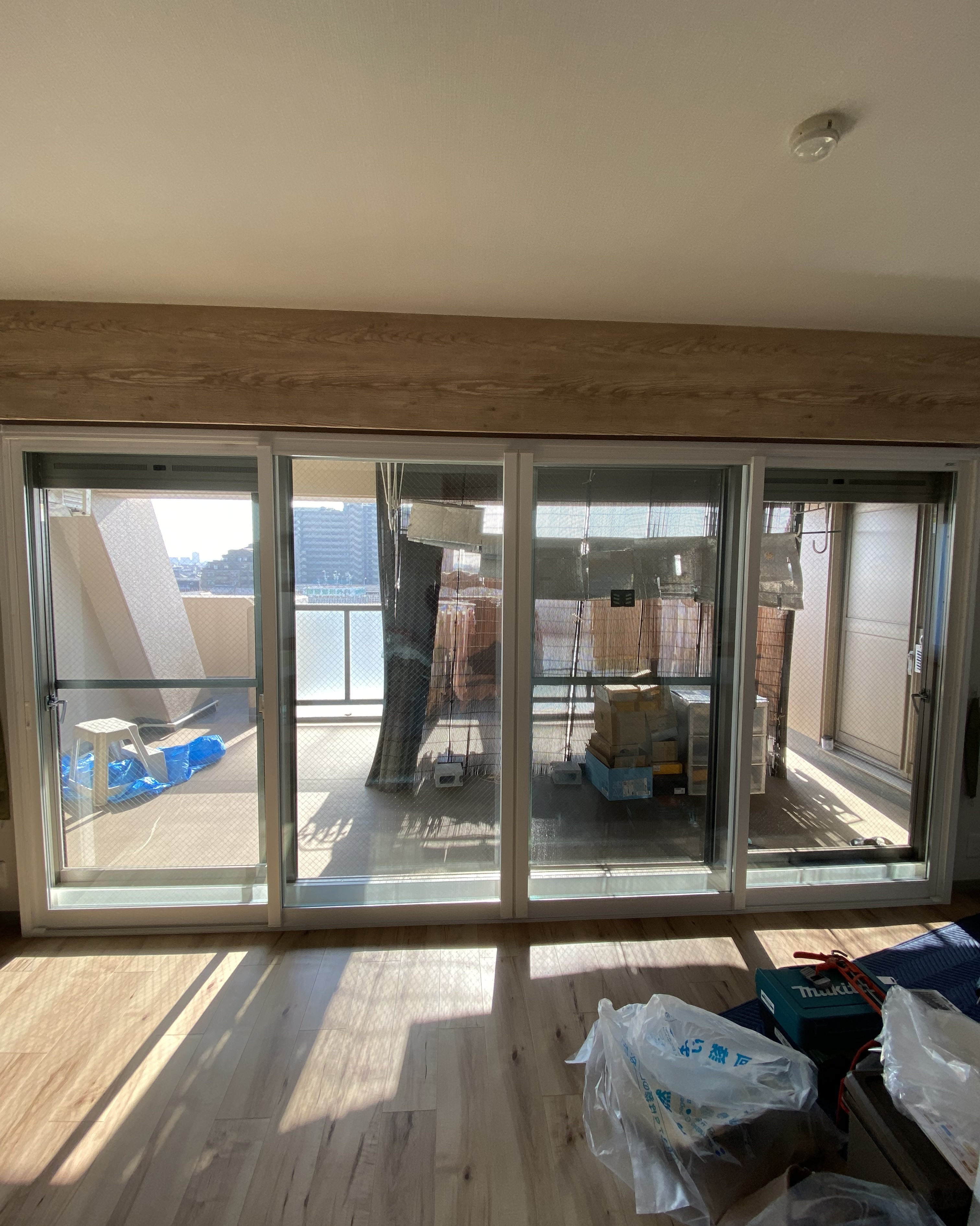 ＦＧのふかし枠70で光漏れ解消｜内窓施工事例の施工後の写真1