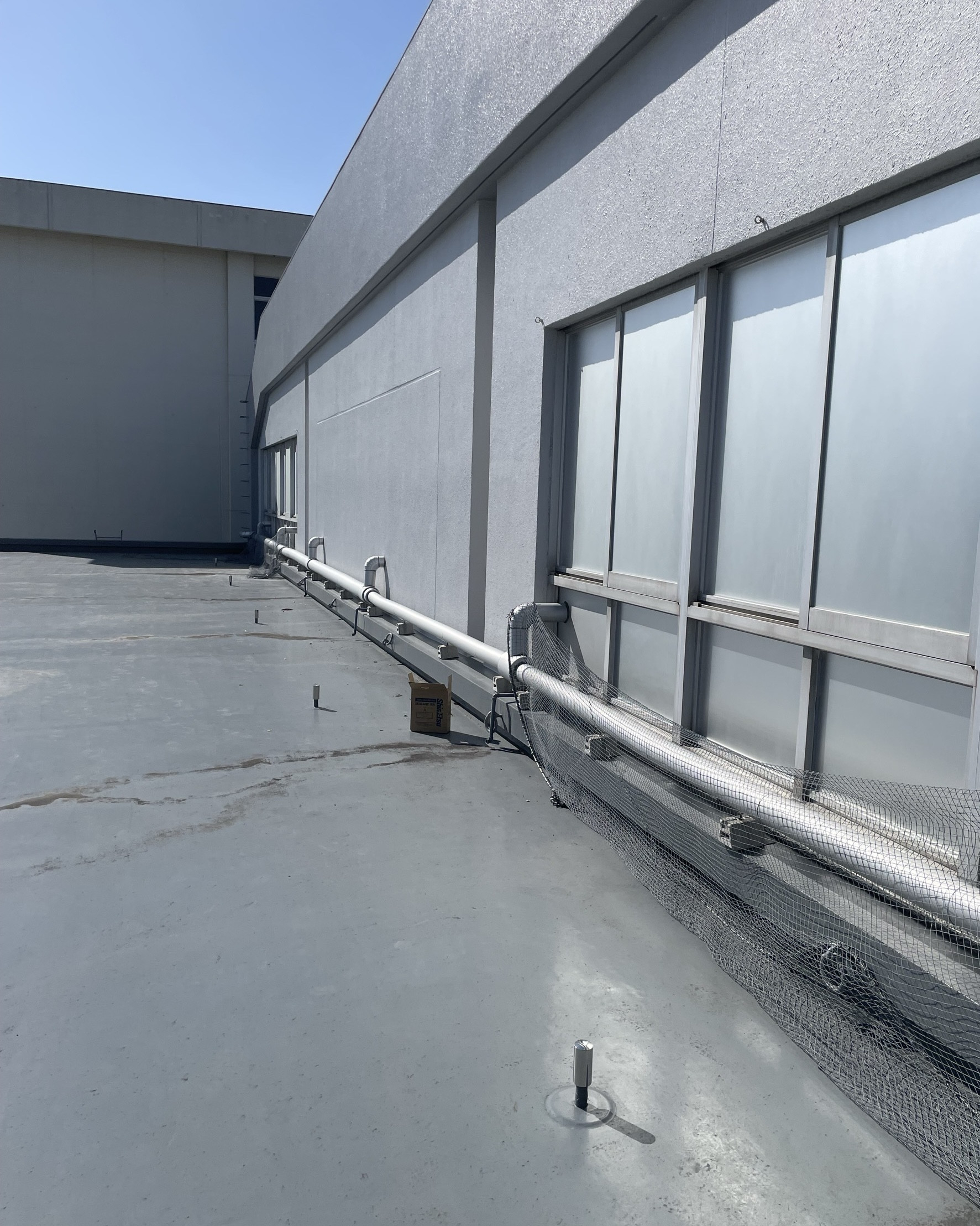 ＦＧの窓ガラスの光漏れ対策施工事例の施工後の写真1