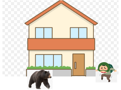 熊警戒警報 オカムラ産業のブログ 写真1