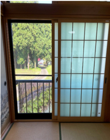 オカムラ産業の【施工例】内窓＜3＞和紙調格子入りの施工後の写真1
