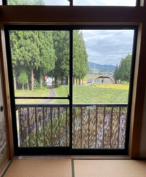 オカムラ産業の【施工例】内窓＜3＞和紙調格子入りの施工前の写真1