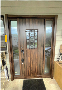 オカムラ産業の【施工例】玄関ドア交換　リシエントD41型の施工後の写真1