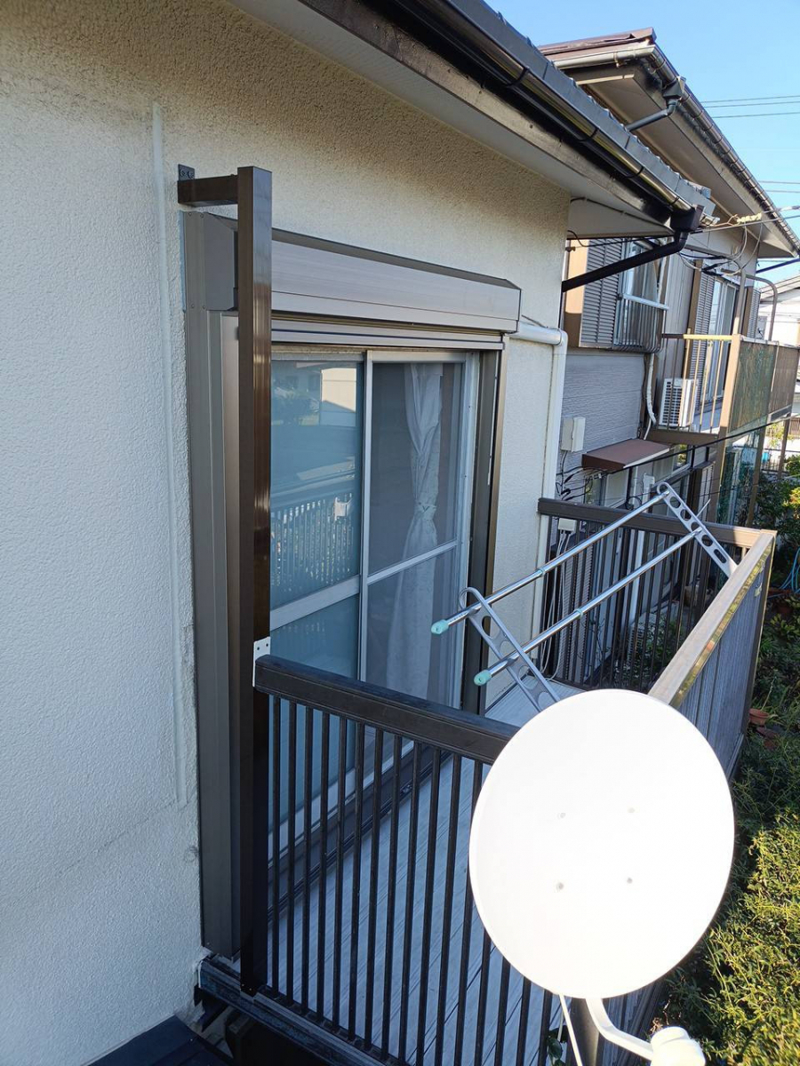 小川ガラス建材のリフォームシャッター【電動】の施工後の写真2