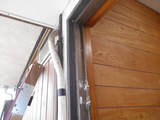 サッシセンターフジイ 名古屋西店のリシェント玄関ドア３を取り付けいたしました。の施工前の写真2