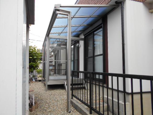 サッシセンターフジイ 名古屋西店の素敵なガーデンルームを！の施工後の写真1