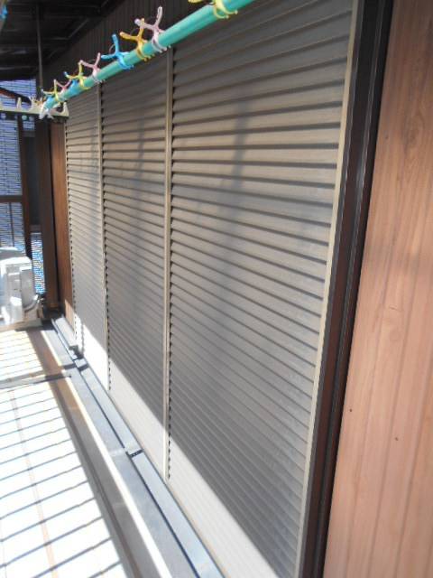 サッシセンターフジイ 名古屋西店の防犯対策と雨戸の有効活用の施工前の写真2