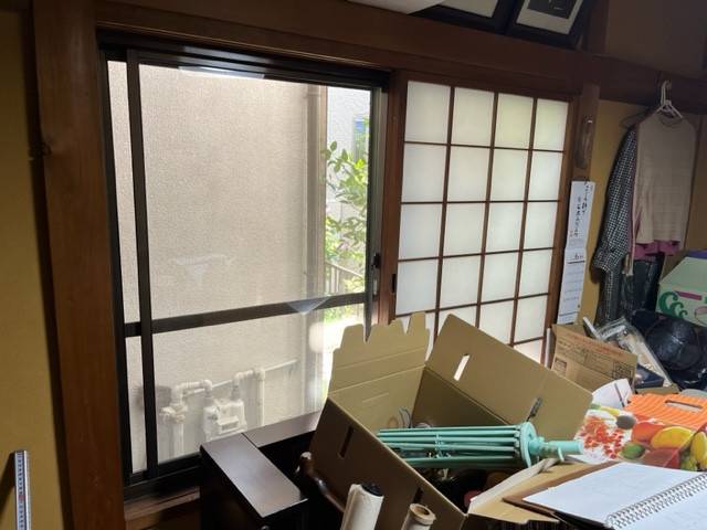 サッシセンターフジイ 名古屋西店のインプラス取付工事行いました！の施工前の写真3