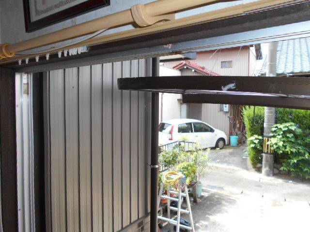 サッシセンターフジイ 名古屋西店の窓リフォーム　リプラス施工の施工前の写真2