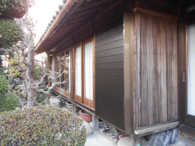 サッシセンターフジイ 名古屋西店の木製雨戸を取り替えいたしました！の施工後の写真2