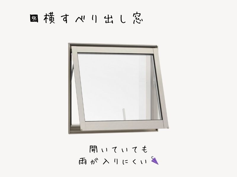 商品紹介｜サッシの種類｜サッシの名称と開閉種類 鳥飼トーヨー住器のブログ 写真5