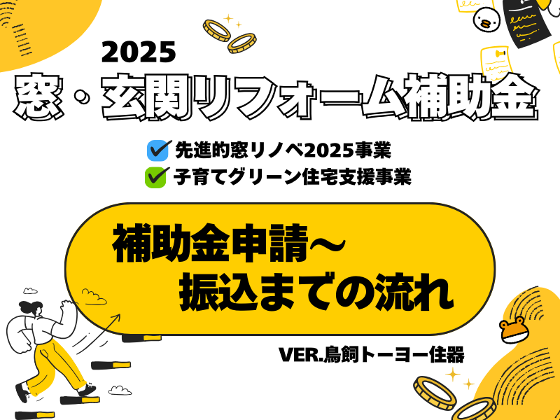 最大200万円もらえる！国の補助金でお得に窓リフォーム🏠🎵 鳥飼トーヨー住器のイベントキャンペーン 写真2