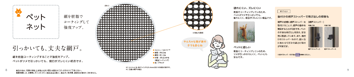 フジタトーヨー住器の網戸を作成したいとご相談をいただきました。の施工事例詳細写真3