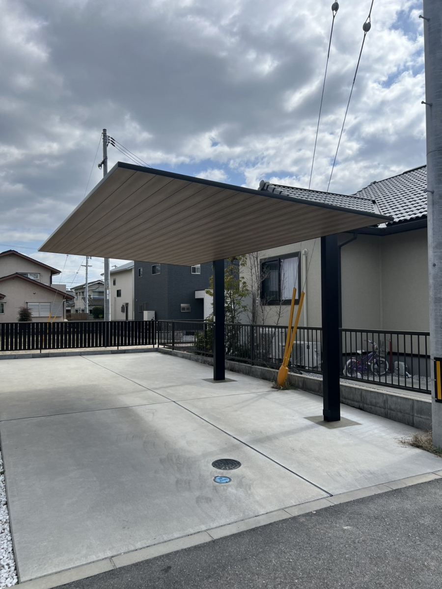 フジタトーヨー住器のカーポート工事のご相談をいただきました。の施工後の写真2
