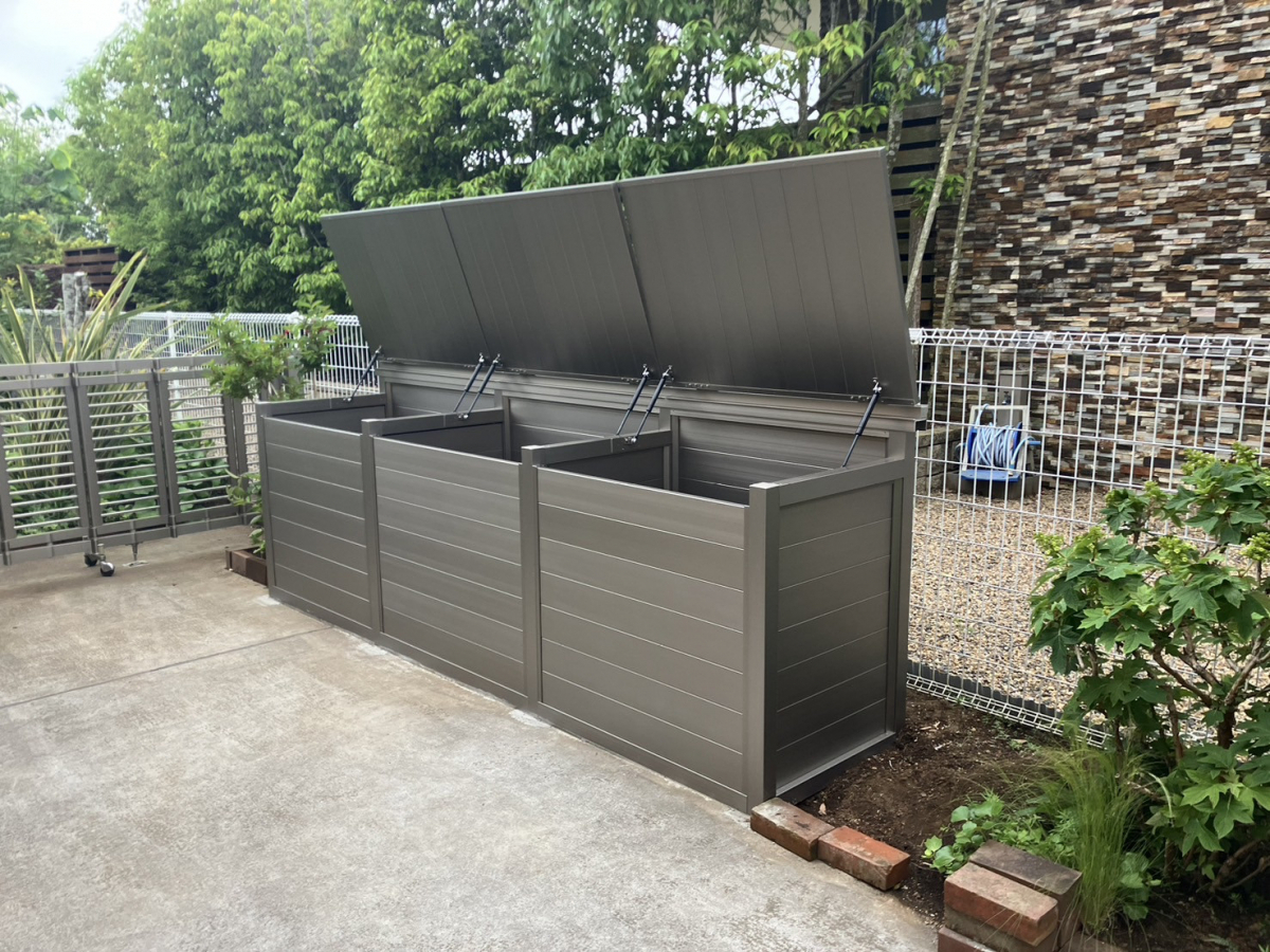 桐生住器のコンポスト作製の施工後の写真1