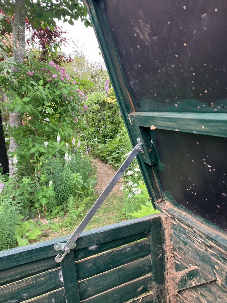 桐生住器のコンポスト作製の施工前の写真1