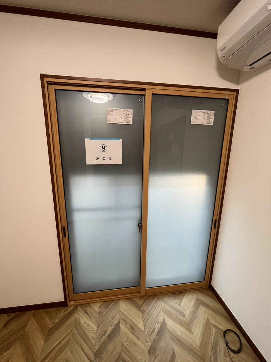 カワサキガラス 松戸店のインプラス（内窓設置工事）で省エネで快適な暮らしをの施工後の写真2